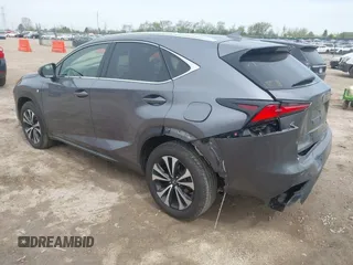 2018 Lexus NX 300 with VIN JTJBARBZ7J2158165, listed as a IAAI auction lot 42153520 with 99,942 mi miles and . Bid and sale history available at DreamBid. Image 3.