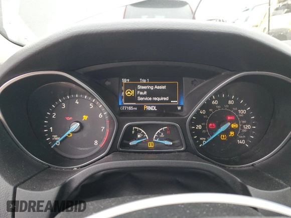 2017 Ford Focus SE с VIN 1FADP3F25HL205076, выставлен на аукционе Copart как лот 43329075 с пробегом 77 165 миль миль и Списание • Salvage title. История ставок и продаж доступна на DreamBid. Изображение 9.