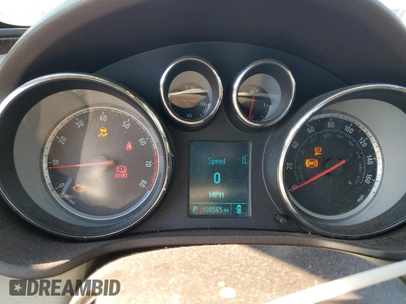 2012 Buick Regal with VIN 2G4GR5EK1C9113375, listed as a Copart auction lot 43062605 with 108,565 mi miles and Salvage title. Bid and sale history available at DreamBid. Image 9.