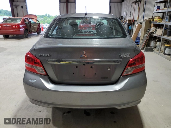 2019 Mitsubishi Mirage ES z VIN ML32F3FJ4KHF12055, wystawiony jako Copart lot #57972685 z przebiegiem 49 280 mil mil oraz Szkoda całkowita • Salvage title. Historia ofert i sprzedaży dostępna na DreamBid. Obrazek 6.