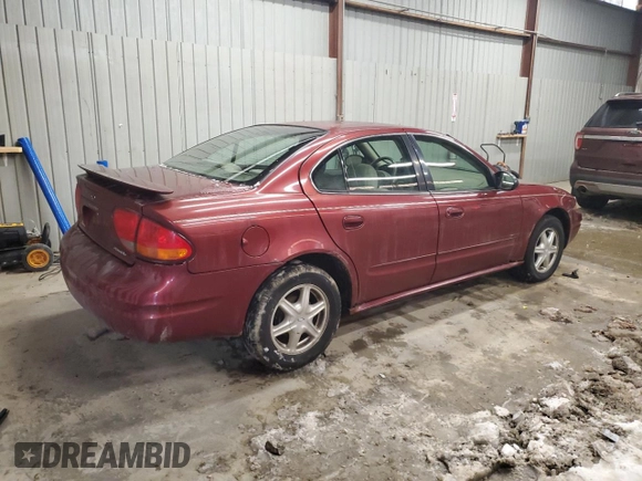 2003 Oldsmobile Alero GL1 z VIN 1G3NL52EX3C184126, wystawiony jako Copart lot #88204545 z przebiegiem 85 838 mil mil oraz Szkoda całkowita • Salvage title. Historia ofert i sprzedaży dostępna na DreamBid. Obrazek 3.