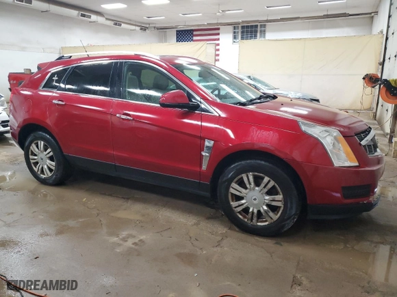 2012 Cadillac SRX Luxury Collection with VIN 3GYFNDE39CS516631, listed as a Copart auction lot 82057624 with 231,619 mi miles and Clean Title. Bid and sale history available at carsss.com. Image 4.