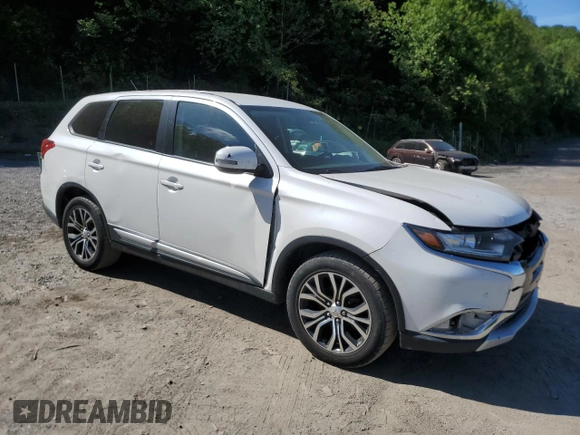 2016 Mitsubishi Outlander SE with VIN JA4AZ3A30GZ037053, listed as a Copart auction lot 57174405 with 105,621 mi miles and Salvage title. Bid and sale history available at DreamBid. Image 4.
