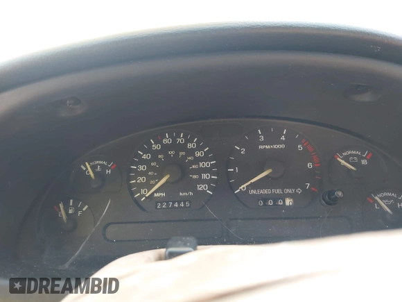 1995 Ford Mustang with VIN 1FALP4442SF243571, listed as a IAAI auction lot 42306376 with 227,445 mi miles and . Bid and sale history available at DreamBid. Image 7.