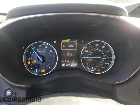 2020 Subaru Ascent Limited с VIN 4S4WMAPD8L3481093, выставлен на аукционе Copart как лот 61719745 с пробегом 74 428 миль миль и Списание • Salvage title. История ставок и продаж доступна на DreamBid. Изображение 9.