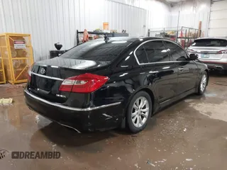 2013 Hyundai Genesis 3.8L with VIN KMHGC4DD3DU247095, listed as a IAAI auction lot 41551023 with 131,038 mi miles. Bid and sale history available at carsss.com. Image 4.