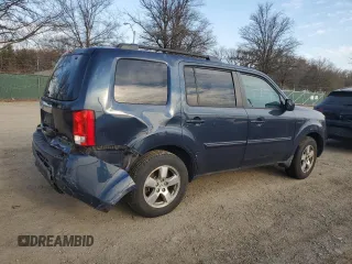 2011 Honda Pilot EX-L with VIN 5FNYF4H59BB006425, listed as a Copart auction lot 49816405 with 167,693 mi miles and Salvage Title. Bid and sale history available at carsss.com. Image 3.