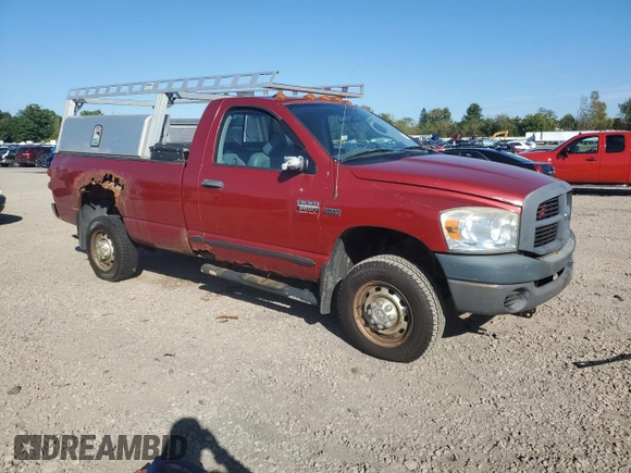2009 Dodge Ram 2500 ST with VIN 3D7KS26T29G537466, listed as a Copart auction lot 74461734 with 128,141 mi miles and Clean Title. Bid and sale history available at carsss.com. Image 4.
