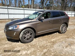 2015 Volvo XC60 T5 Drive-E Premier Plus with VIN YV440MDC9F2618103, listed as a Copart auction lot 48494675 with 101,317 mi miles and Salvage Title. Bid and sale history available at carsss.com. Image 1.