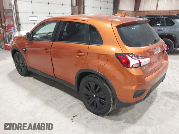 2024 Mitsubishi Outlander Sport S with VIN JA4ARUAU4RU012462, listed as a IAAI auction lot 41649416 with 9,203 mi miles. Bid and sale history available at carsss.com. Image 3.