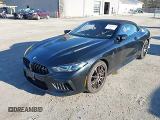 2024 BMW M8 Competition with VIN WBSDZ0C05RCN06074, listed as a IAAI auction lot 41356643 with 20,542 mi miles. Bid and sale history available at carsss.com. Image 2.