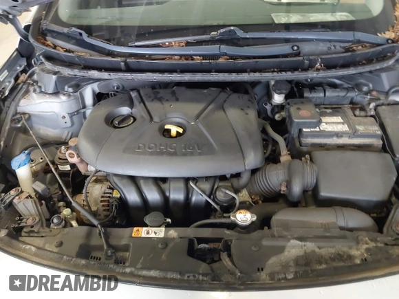 2013 Hyundai Elantra with VIN KMHD35LE3DU038040, listed as a IAAI auction lot 42409500 with 166,641 mi miles and . Bid and sale history available at DreamBid. Image 10.
