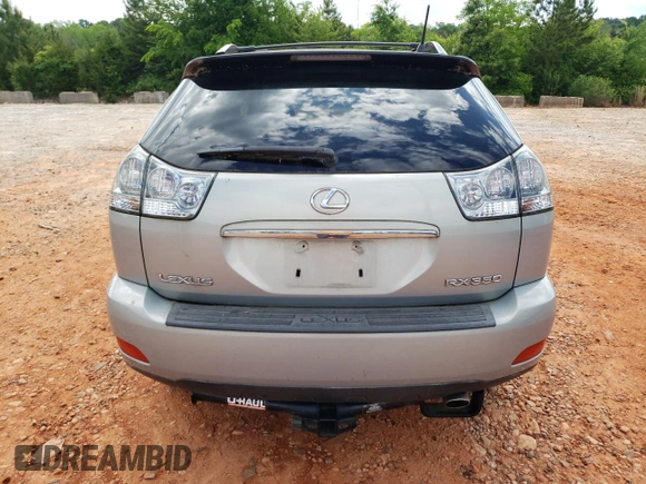 2007 Lexus RX 350 with VIN JTJHK31U272002988, listed as a Copart auction lot 55824845 with 164,742 mi miles and Clean Title. Bid and sale history available at DreamBid. Image 6.