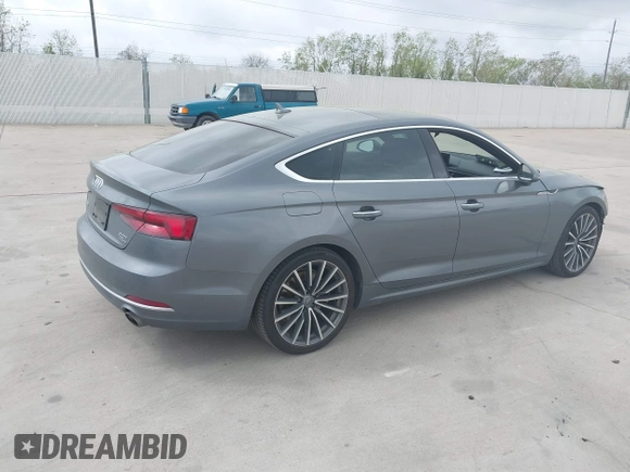 2018 Audi A5 Sportback Premium Plus with VIN WAUBNCF57JA067816, listed as a IAAI auction lot 41892476 with 68,945 mi miles and . Bid and sale history available at DreamBid. Image 4.