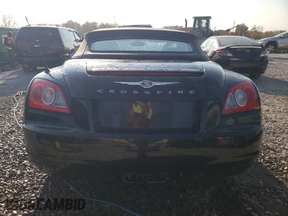 2006 Chrysler Crossfire with VIN 1C3AN55L86X061879, listed as a Copart auction lot 77211864 with 163,979 mi miles and Salvage Title. Bid and sale history available at DreamBid. Image 6.