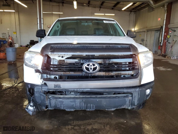 2014 Toyota Tundra 4WD Truck SR with VIN 5TFUM5F10EX053377, listed as a Copart auction lot 47980215 with 201,642 mi miles and Non Repairable. Bid and sale history available at carsss.com. Image 5.