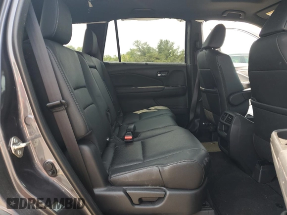 2019 Honda Passport EX-L with VIN 5FNYF8H51KB005843, listed as a Copart auction lot 59501565 with 47,051 mi miles and Salvage title. Bid and sale history available at DreamBid. Image 11.