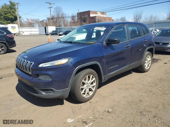 2014 Jeep Cherokee Sport with VIN 1C4PJMAB4EW219843, listed as a Copart auction lot 50926205 with 182,406 mi miles and Salvage Title. Bid and sale history available at carsss.com. Image 1.
