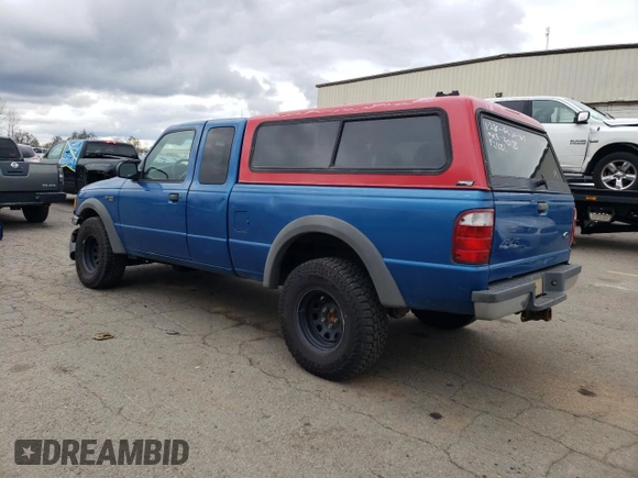 2001 Ford Ranger XL Fleet with VIN 1FTZR15E41PA65773, listed as a Copart auction lot 46953075 with 271,463 mi miles and Salvage Title. Bid and sale history available at carsss.com. Image 2.