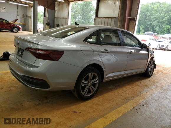 2024 Volkswagen Jetta SE with VIN 3VWEM7BU3RM086656, listed as a Copart auction lot 57513645 with 19,666 mi miles and Salvage title. Bid and sale history available at DreamBid. Image 3.