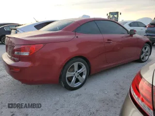 2012 Lexus IS 250 C with VIN JTHFF2C28C2523081, listed as a Copart auction lot 75138684 with Not provided miles and Salvage title. Bid and sale history available at DreamBid. Image 3.