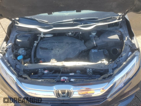 2019 Honda Odyssey EX-L z VIN 5FNRL6H79KB045249, wystawiony jako Copart lot #57108075 z przebiegiem 86 038 mil mil oraz Szkoda całkowita • Salvage title. Historia ofert i sprzedaży dostępna na DreamBid. Obrazek 12.