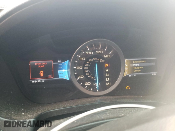 2012 Ford Explorer Limited with VIN 1FMHK8F8XCGA43535, listed as a Copart auction lot 51535125 with 162,410 mi miles and Salvage Title. Bid and sale history available at DreamBid. Image 9.