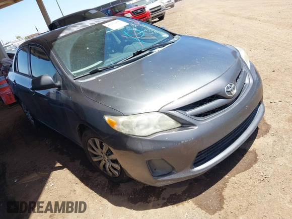 2012 Toyota Corolla L with VIN 2T1BU4EE8CC908683, listed as a IAAI auction lot 42122406 with 170,335 mi miles. Bid and sale history available at carsss.com. Image 1.