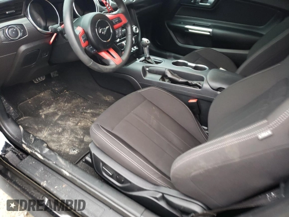 2022 Ford Mustang EcoBoost with VIN 1FA6P8TD1N5107772, listed as a Copart auction lot 36386123 with 14,658 mi miles and . Bid and sale history available at DreamBid. Image 7.