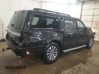 2017 Ford Expedition Max XLT with VIN 1FMJK1JT5HEA74523, listed as a Copart auction lot 57593415 with 116,427 mi miles and Salvage title. Bid and sale history available at DreamBid. Image 3.