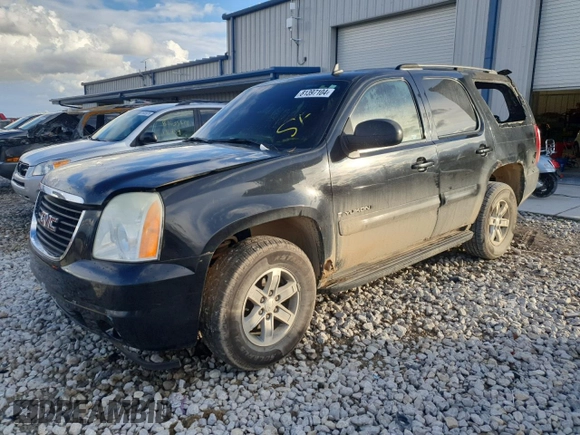 2007 GMC Yukon SLE with VIN 1GKFK13007R331743, listed as a Copart auction lot 81397104 with 0 mi miles and Clean Title. Bid and sale history available at carsss.com. Image 1.