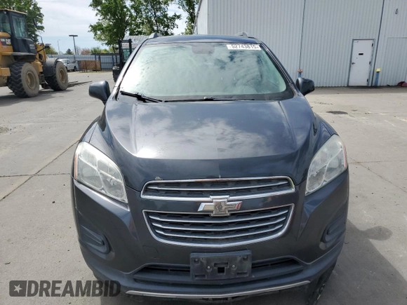 2016 Chevrolet Trax LT with VIN 3GNCJLSB6GL158955, listed as a Copart auction lot 52743815 with 125,487 mi miles and Clean Title. Bid and sale history available at DreamBid. Image 5.