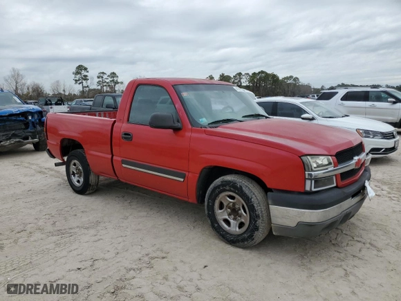 2003 Chevrolet Silverado 1500 with VIN 1GCEC14X13Z217101, listed as a Copart auction lot 41787875 with 379,637 mi miles and Salvage Title. Bid and sale history available at carsss.com. Image 4.