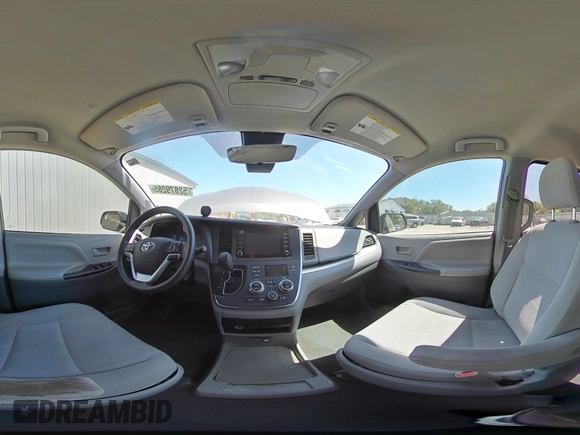2019 Toyota Sienna L with VIN 5TDZZ3DC1KS991616, listed as a Copart auction lot 52879285 with Not Provided miles and Salvage Title. Bid and sale history available at DreamBid. Image 16.