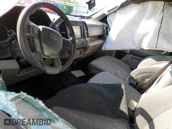2020 Ford F-150 XL с VIN 1FTEW1EP3LKE89499, выставлен на аукционе Copart как лот 61428475 с пробегом Не указан миль и Списание • Salvage title. История ставок и продаж доступна на DreamBid. Изображение 8.
