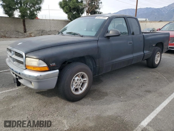 1998 Dodge Dakota SLT with VIN 1B7GL22Y1WS599671, listed as a Copart auction lot 84451994 with 108,623 mi miles and Clean Title. Bid and sale history available at carsss.com. Image 1.