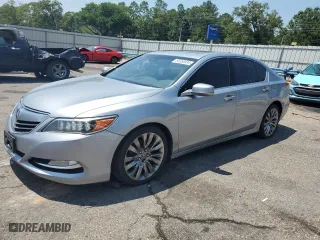 2016 Acura RLX Tech Pkg with VIN JH4KC1F55GC000303, listed as a Copart auction lot 55260834 with 196,922 mi miles and Salvage Title. Bid and sale history available at carsss.com. Image 1.