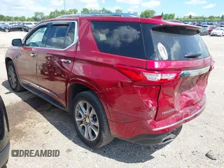 2018 Chevrolet Traverse Premier with VIN 1GNERKKW6JJ173579, listed as a IAAI auction lot 39725683 with 63,682 mi miles. Bid and sale history available at carsss.com. Image 3.