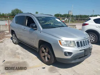 2012 Jeep Compass Sport with VIN 1C4NJCBBXCD547891, listed as a IAAI auction lot 41971755 with 203,567 mi miles. Bid and sale history available at carsss.com. Image 1.