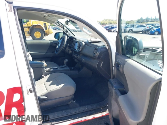 2022 Toyota Tacoma SR with VIN 3TYRX5GN1NT036760, listed as a IAAI auction lot 40435091 with 50,107 mi miles and . Bid and sale history available at DreamBid. Image 5.