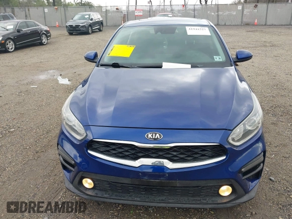 2021 Kia Forte LXS with VIN 3KPF24AD7ME333189, listed as a IAAI auction lot 41941527 with 31,424 mi miles and . Bid and sale history available at carsss.com. Image 12.