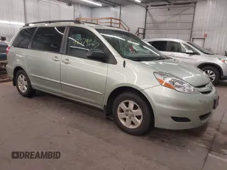 2006 Toyota Sienna CE z VIN 5TDZA23C06S575503, wystawiony jako IAAI lot #42579267 z przebiegiem 160 384 mil mil oraz . Historia ofert i sprzedaży dostępna na DreamBid. Obrazek 1.