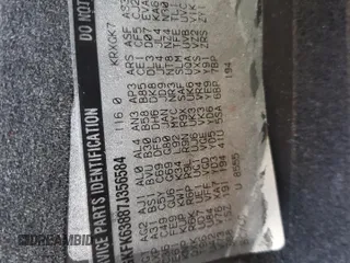 2007 GMC Yukon Denali z VIN 1GKFK63887J356584, wystawiony jako Copart lot #53118415 z przebiegiem 166 215 mil mil oraz Szkoda całkowita • Salvage title. Historia ofert i sprzedaży dostępna na DreamBid. Obrazek 13.
