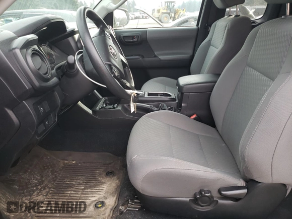 2022 Toyota Tacoma SR with VIN 3TYRX5GN1NT044745, listed as a Copart auction lot 43439945 with 35,278 mi miles and Salvage title. Bid and sale history available at DreamBid. Image 7.
