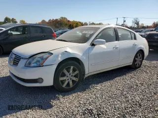2004 Nissan Maxima SE with VIN 1N4BA41E14C833369, listed as a Copart auction lot 76778474 with 158,045 mi miles and Salvage Title. Bid and sale history available at carsss.com. Image 1.