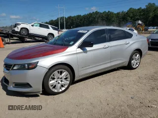 2016 Chevrolet Impala LS with VIN 2G11Z5SA6G9199755, listed as a Copart auction lot 62258565 with 154,766 mi miles and Salvage title. Bid and sale history available at DreamBid. Image 1.