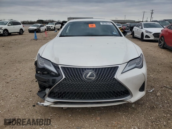 2021 Lexus RC 350 z VIN JTHDZ5BC1M5023886, wystawiony jako Copart lot #88706725 z przebiegiem 46 931 mil mil oraz Szkoda całkowita • Salvage title. Historia ofert i sprzedaży dostępna na DreamBid. Obrazek 5.
