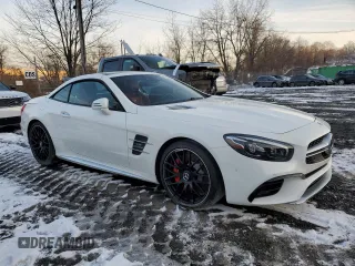 2017 Mercedes-Benz SL-Class SL 63 AMG with VIN WDDJK7EA5HF044924, listed as a Copart auction lot 87028304 with 0 mi miles and Non Repairable. Bid and sale history available at carsss.com. Image 4.