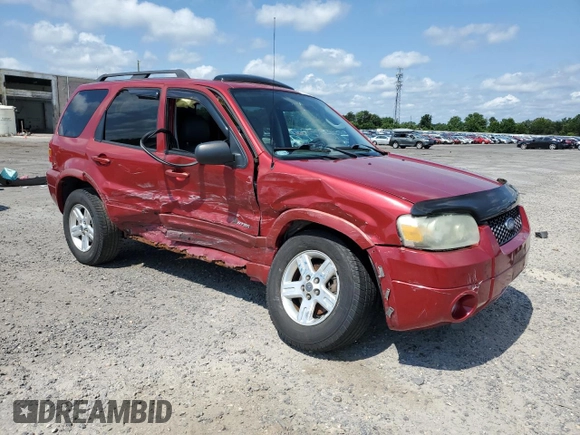 2007 Ford Escape Hybrid with VIN 1FMCU59H97KA39123, listed as a Copart auction lot 61621604 with 162,149 mi miles and Salvage Title. Bid and sale history available at carsss.com. Image 4.