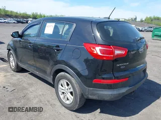 2012 Kia Sportage LX with VIN KNDPB3A28C7187185, listed as a IAAI auction lot 42233774 with 223,235 mi miles and . Bid and sale history available at DreamBid. Image 3.
